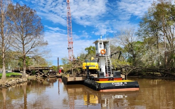 U.S. Army Corps of Engineers completes clearing, snagging maintenance in Bayou Teche, La.