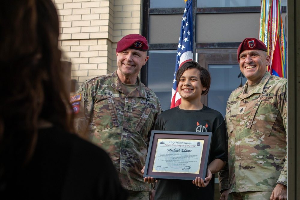 ‘All American Division’ names 2024 Junior Paratroopers of the Year