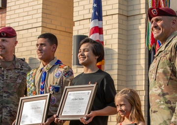 ‘All American Division’ names 2024 Junior Paratroopers of the Year