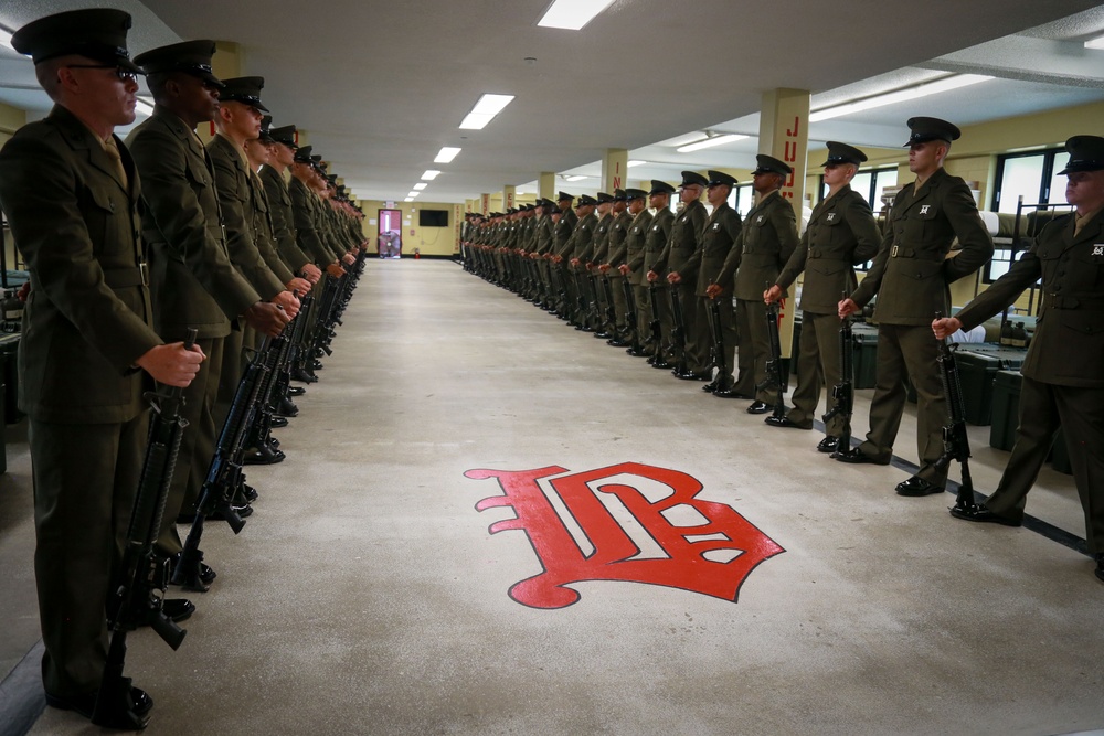 Bravo Company Battalion Commander Inspection