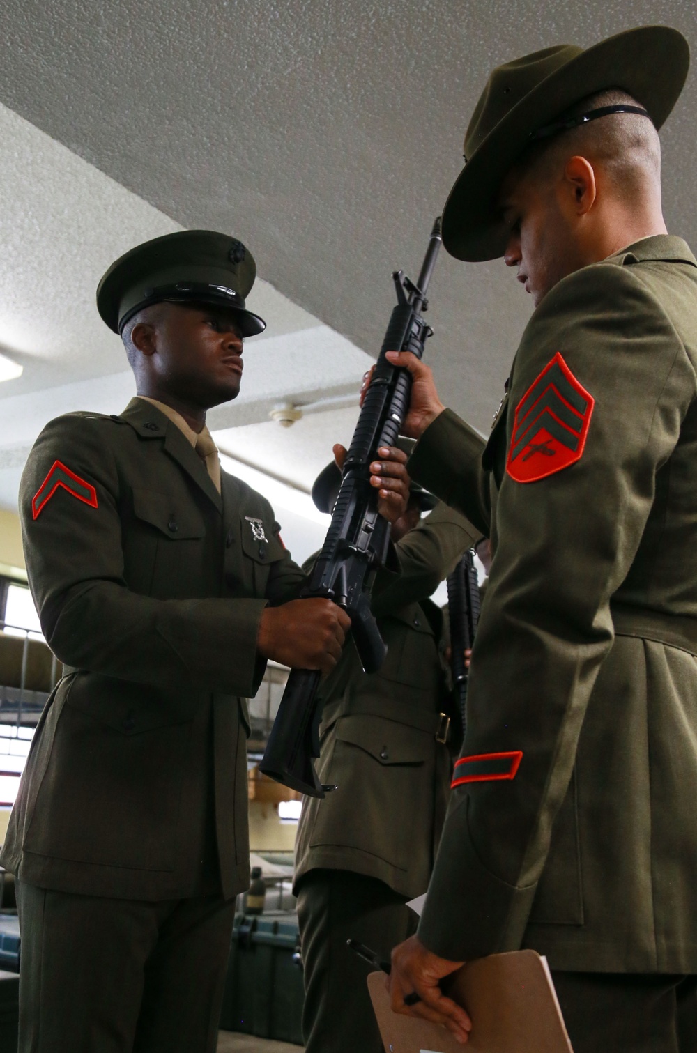 Bravo Company Battalion Commander Inspection