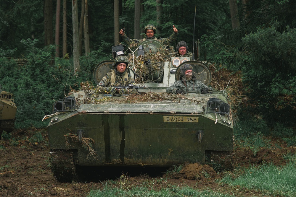 Cool and Confident - 4th Mechanized Infantry