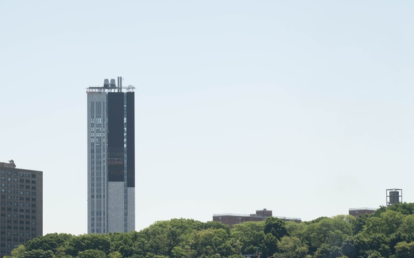 USCGC Katherine Walker transits through New York Harbor