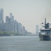 FGS Baden-Württemberg transits through New York Harbor
