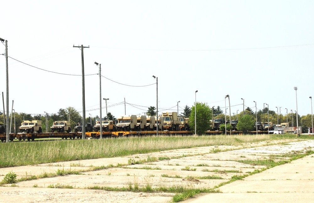 32nd Infantry Brigade Combat Team Soldiers complete ‘largest rail movement with civilian linehaul Wisconsin National Guard has ever done’