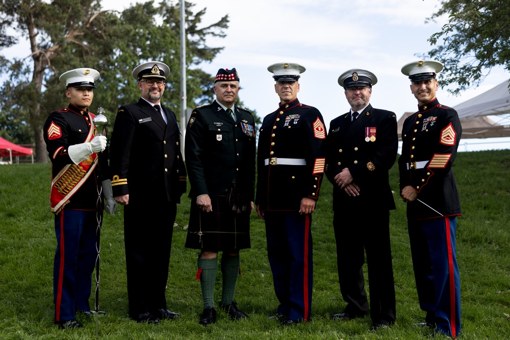 3rd MAW Band Performs at the Victoria Highland Games and Celtic Festival