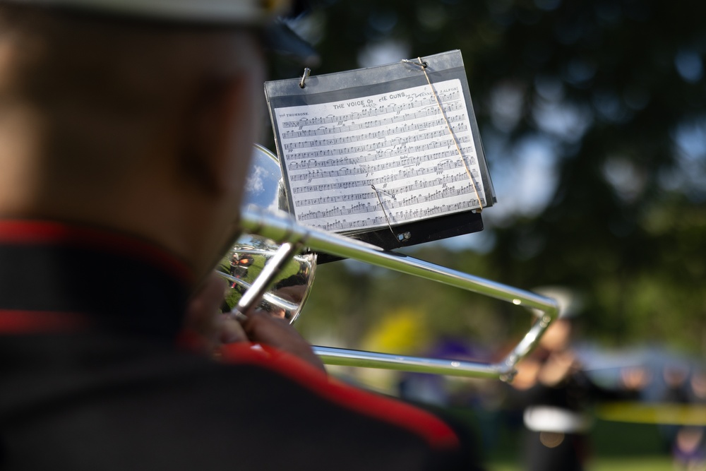 3rd MAW Band Performs at the Victoria Highland Games and Celtic Festival