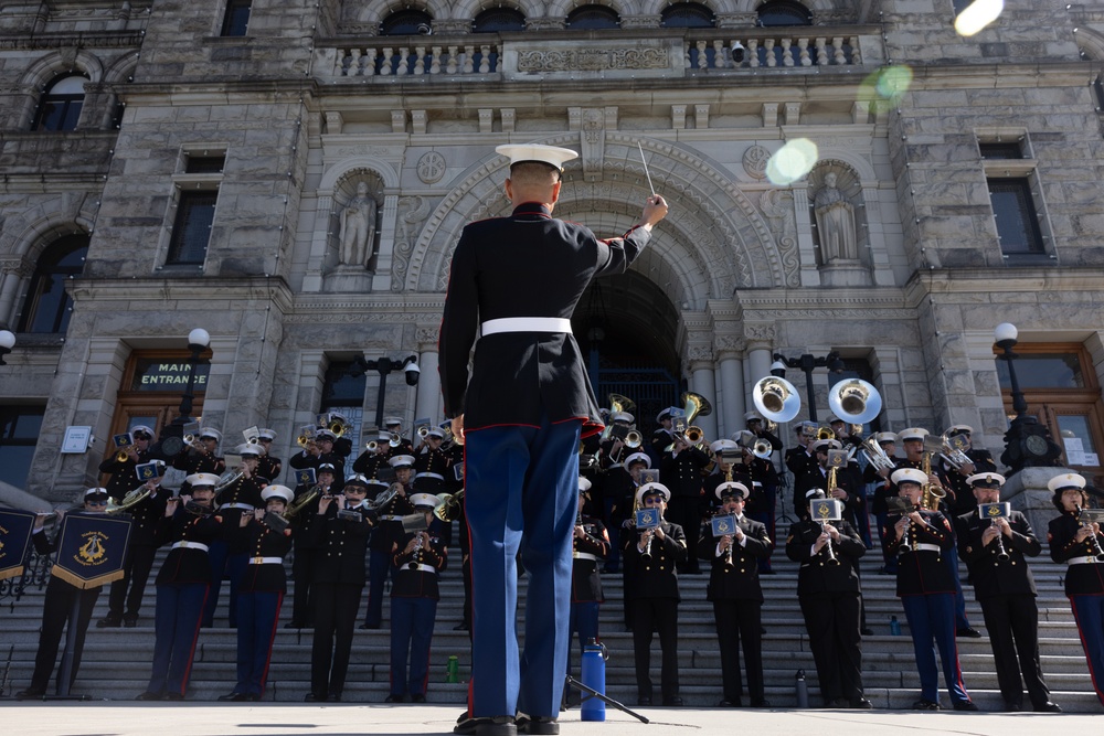 3rd MAW Band Performs at the Victoria Highland Games and Celtic Festival