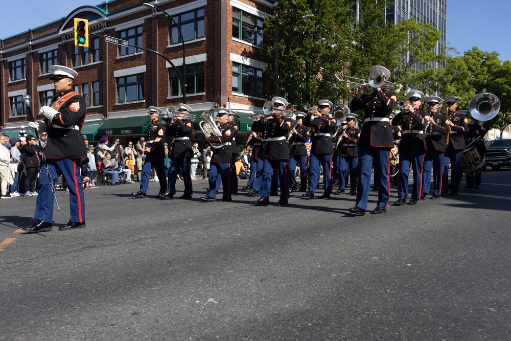 3rd MAW Band Performs at the Victoria Highland Games and Celtic Festival