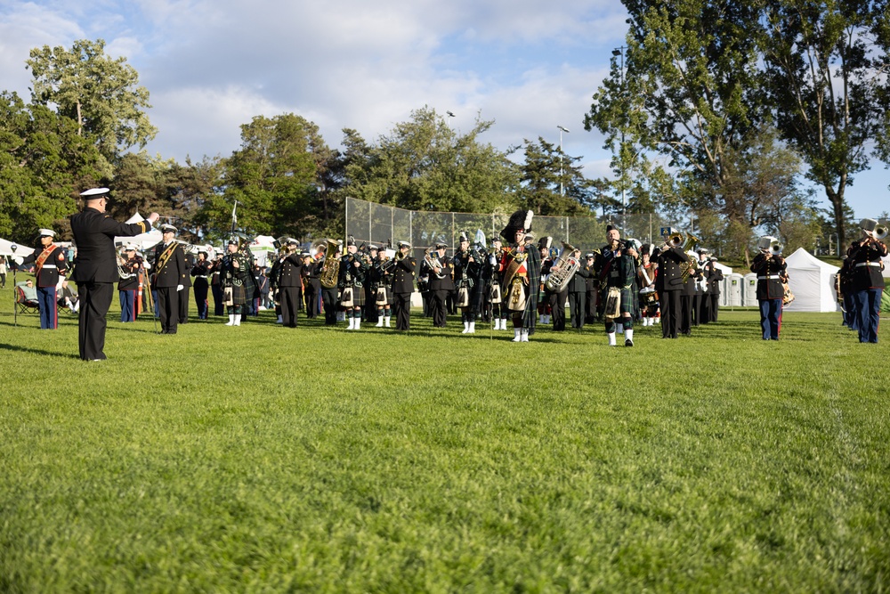 3rd MAW Band Performs at the Victoria Highland Games and Celtic Festival