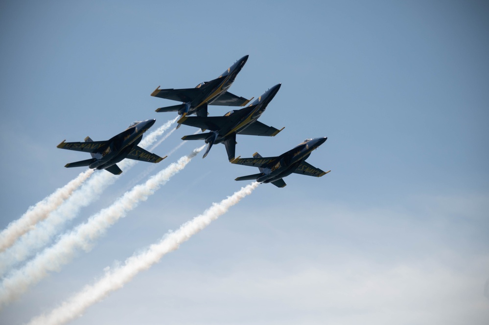 U.S. Navy Blue Angels perform at 2024 Bethpage Air Show