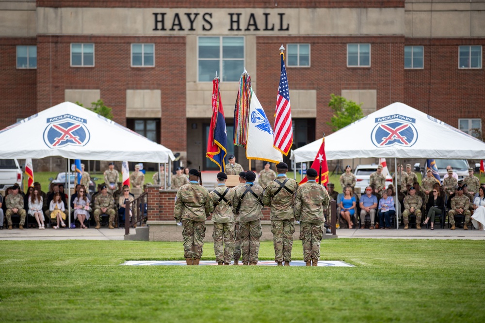 10th Mountain Division Change of Responsibility ceremony 2024
