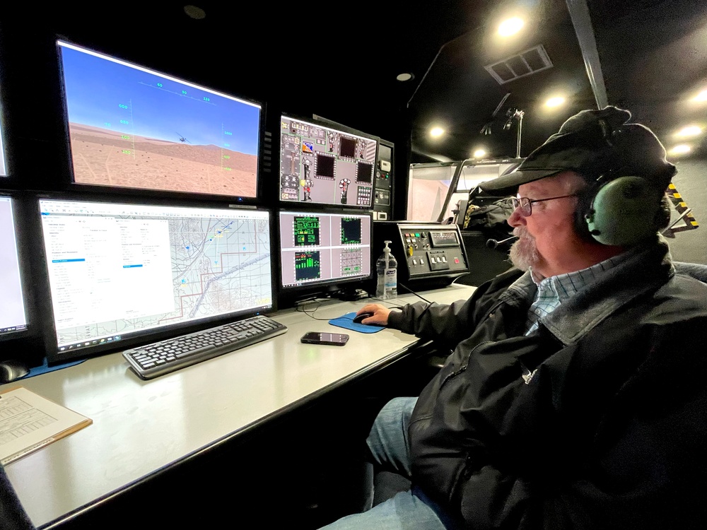 Flight simulator training
