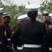 Marines participate in USS North Carolina's Memorial Day Observance Ceremony