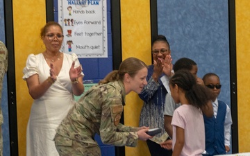 McConnell Airmen recognized by Clark Elementary