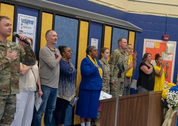 McConnell Airmen recognized by Clark Elementary