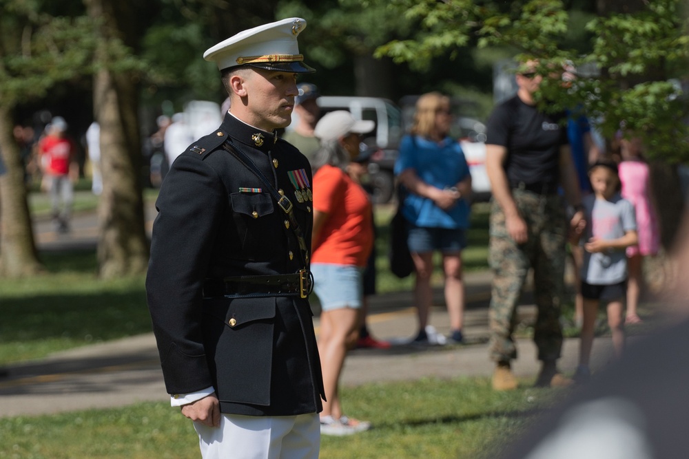 Fleet Week New York 2024: Eisenhower Park officer commission and poolee event