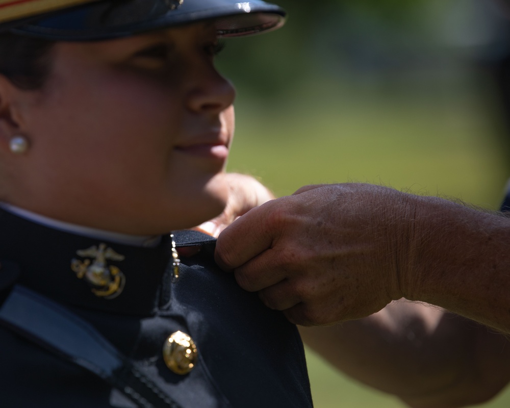 Fleet Week New York 2024: Eisenhower Park officer commission and poolee event