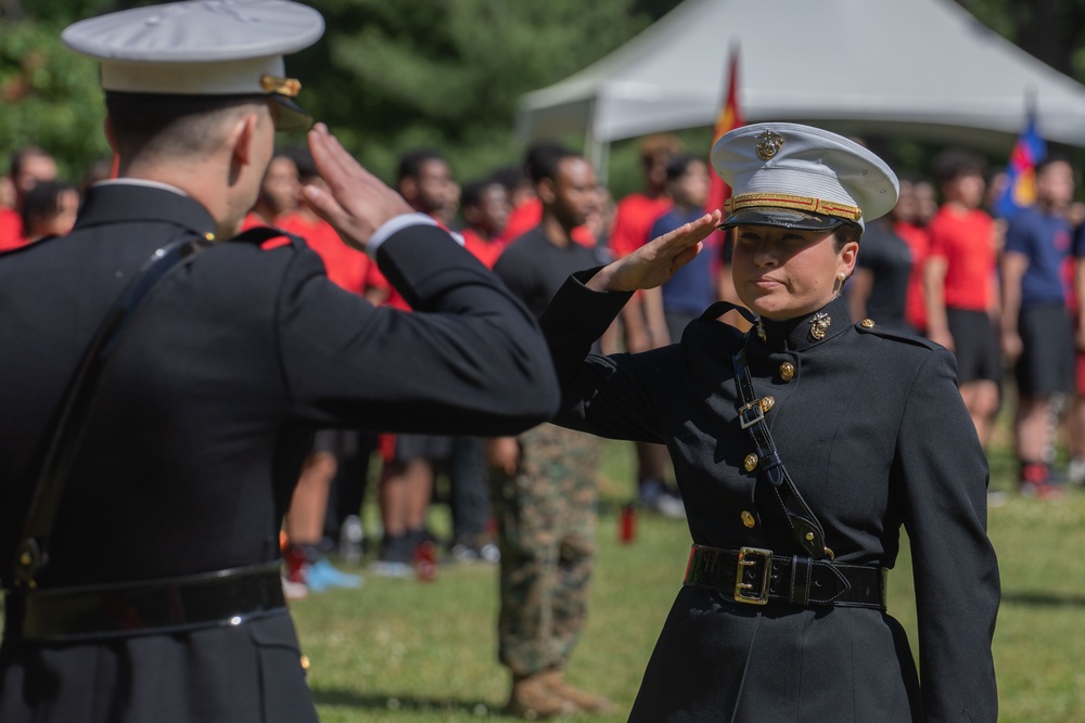 Fleet Week New York 2024: Eisenhower Park officer commission and poolee event