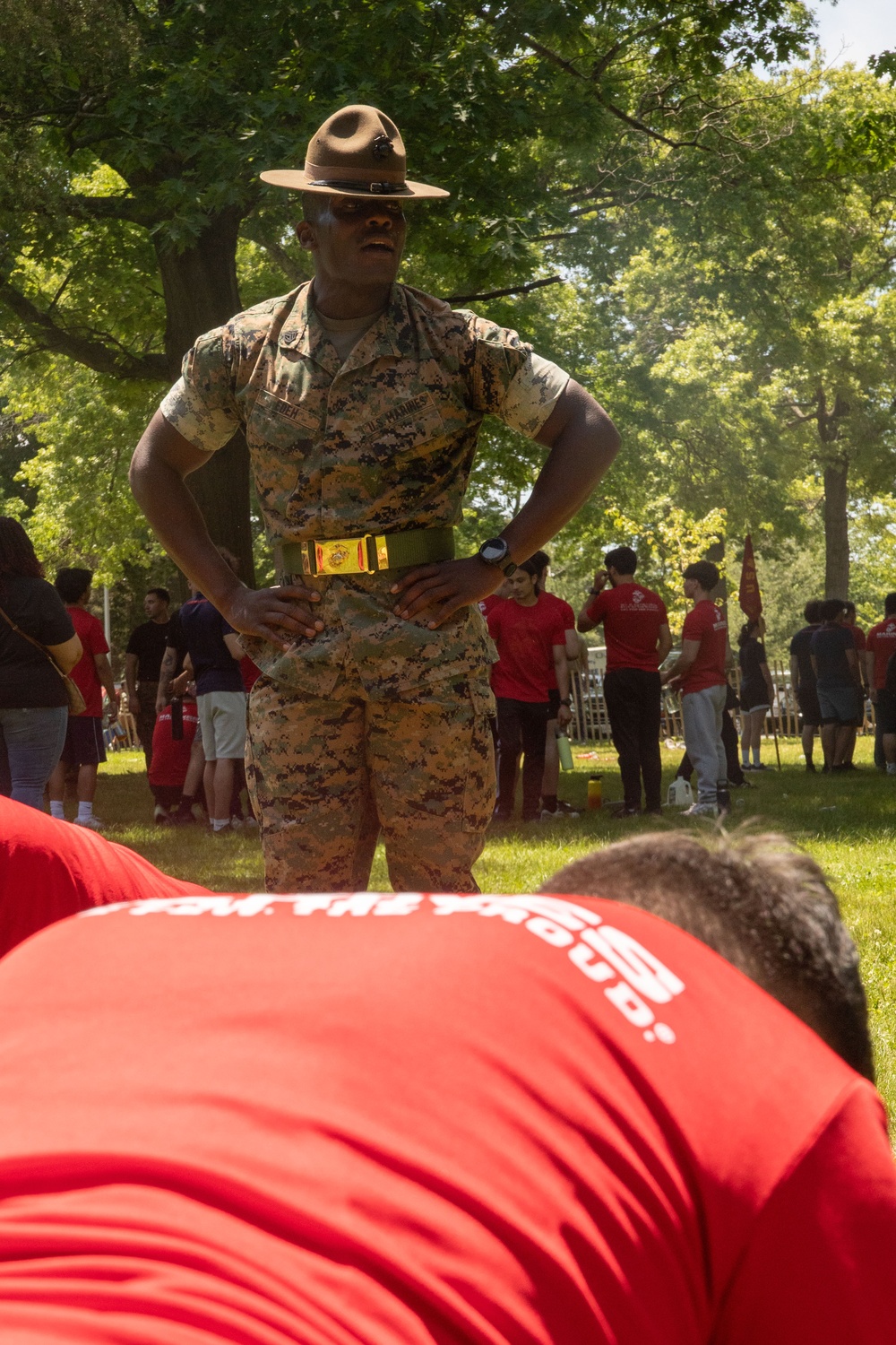 Fleet Week New York 2024: Eisenhower Park officer commission and poolee event