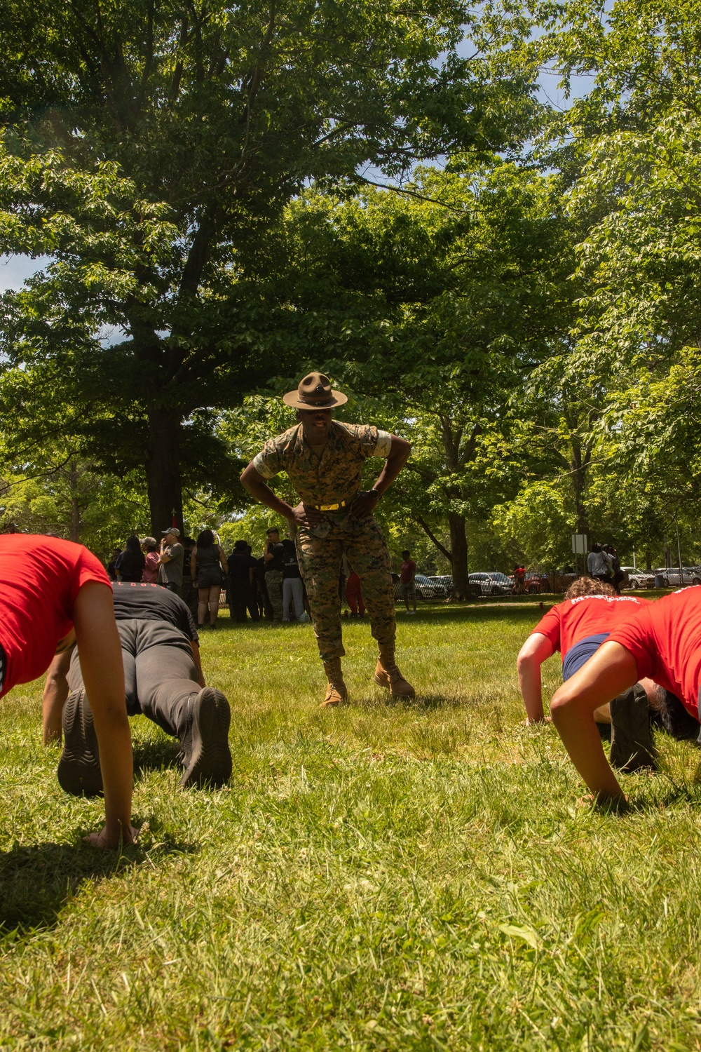 Fleet Week New York 2024: Eisenhower Park officer commission and poolee event