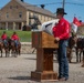 1st Infantry Division's Commanding General's Mounted Color Guard Change of Command Ceremony