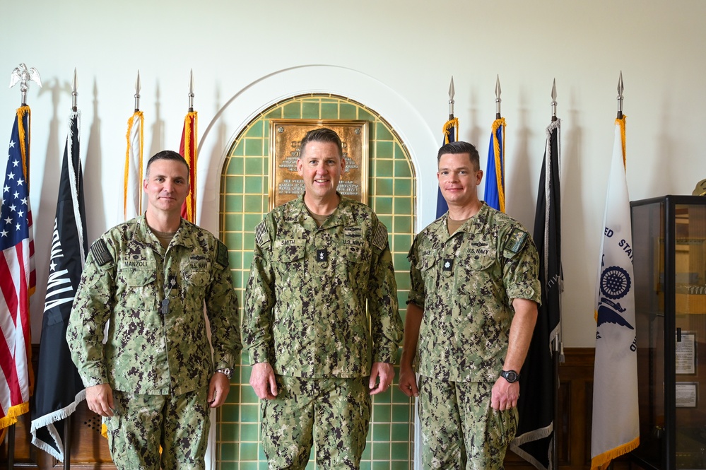 Rear Adm. Ralph R. “Russ” Smith Deputy Director of Operations for Combat Support, NSA Visits CIWT