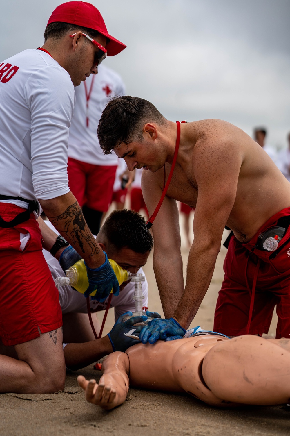 Onslow Beach Marine Detachment Emergency Response Training 2024