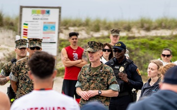 Onslow Beach Marine Detachment Emergency Response Training 2024