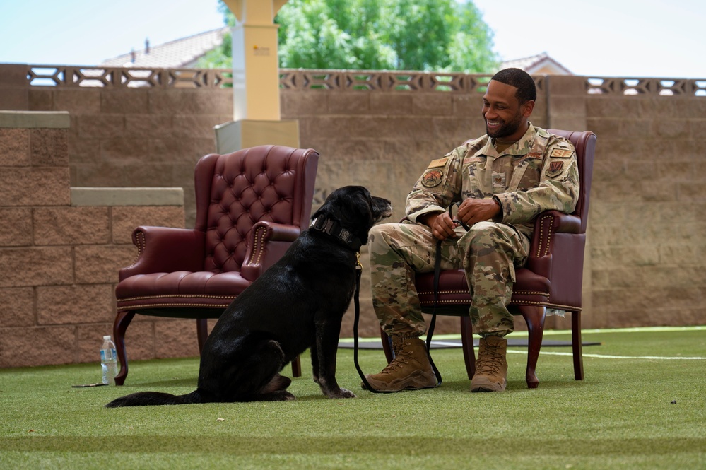 MWD Ivan retirement ceremony