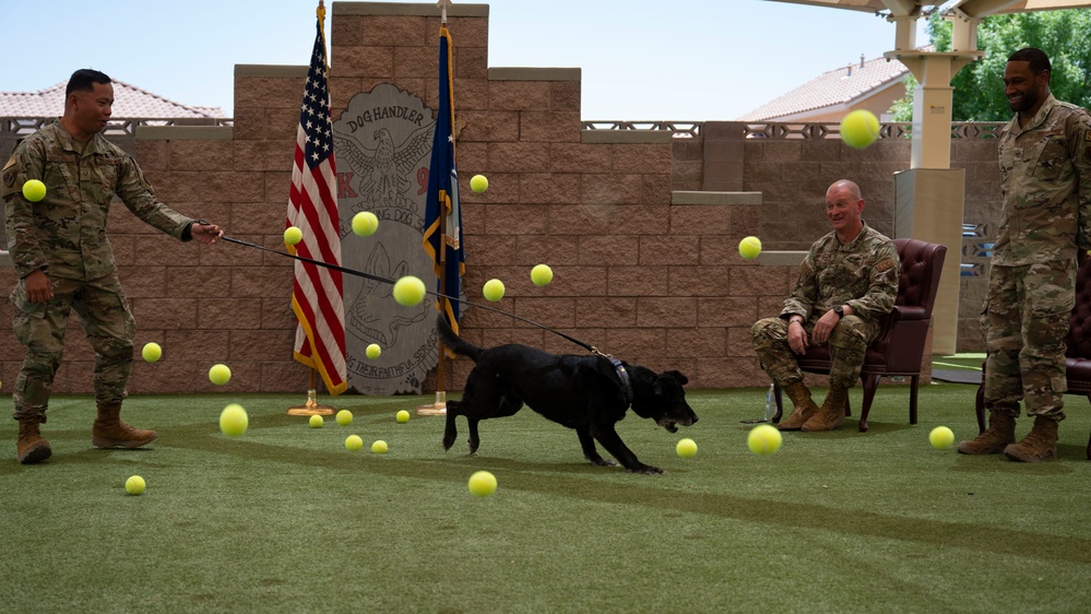 MWD Ivan Retirement Ceremony