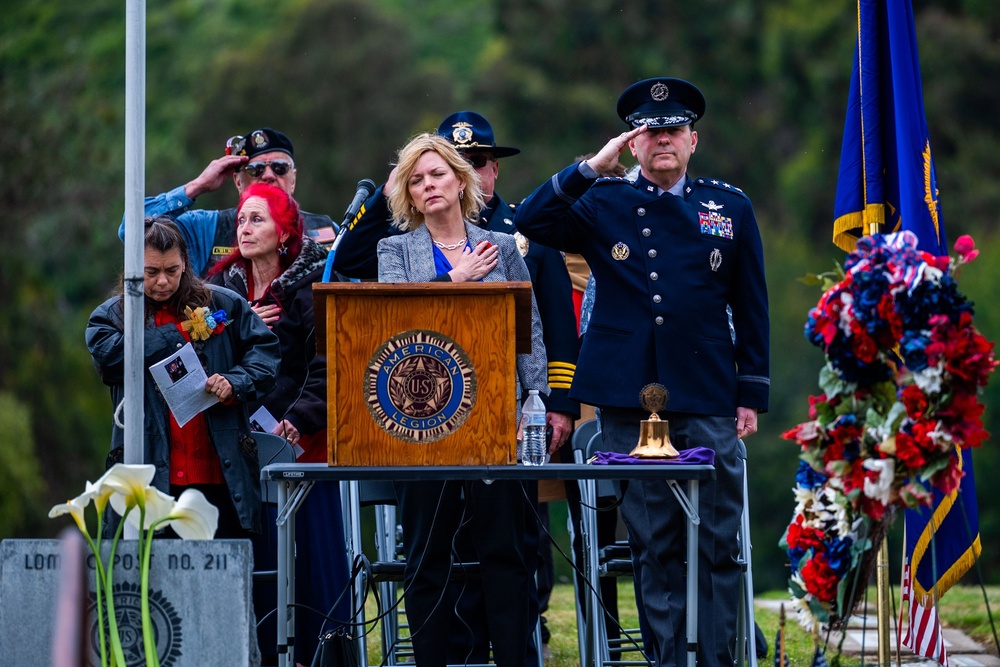 Schiess gives Memorial Day speech at Lompoc Cemetery