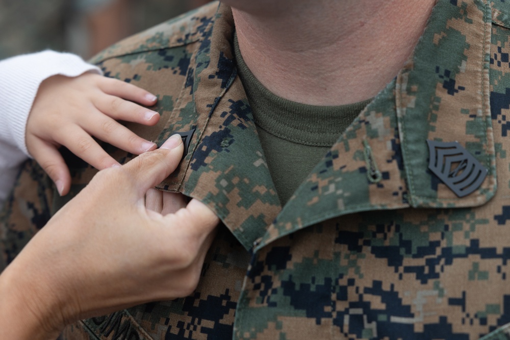 11th Marine Expeditionary Unit Frocking Ceremony