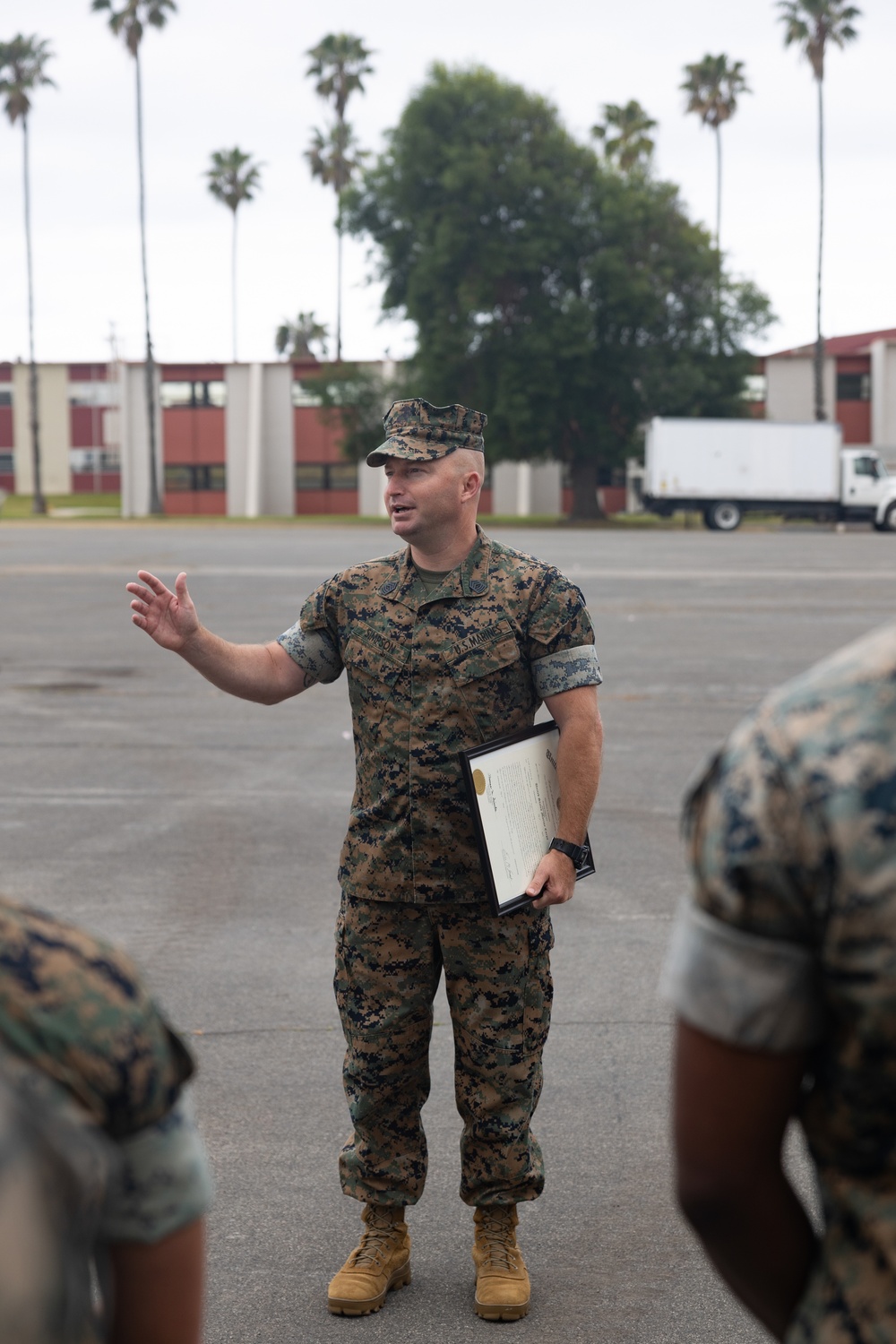 11th Marine Expeditionary Unit Frocking Ceremony