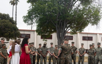 11th Marine Expeditionary Unit Frocking Ceremony