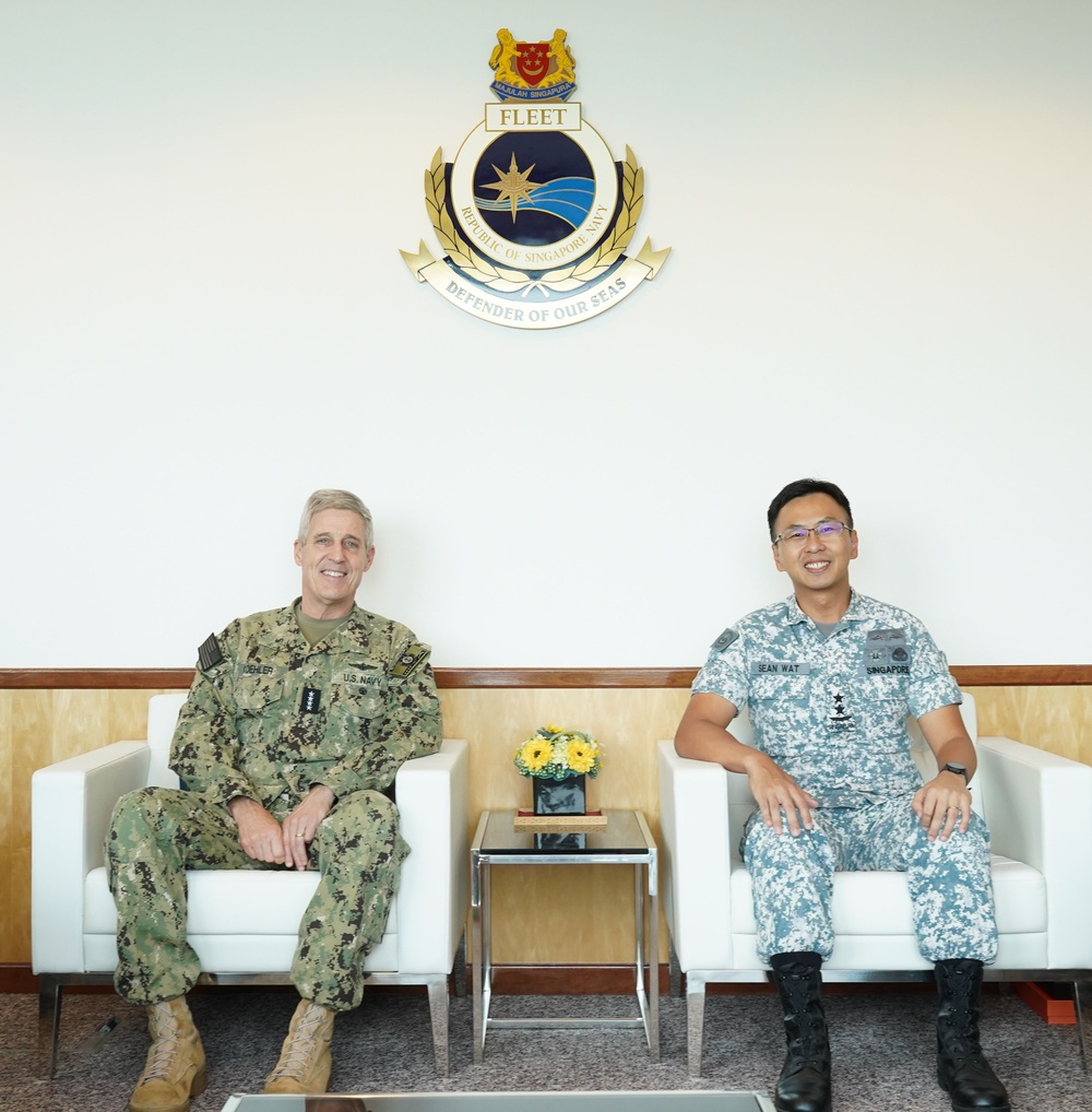 DVIDS - Images - Adm. Koehler Visits Changi Naval Base [Image 1 of 3]