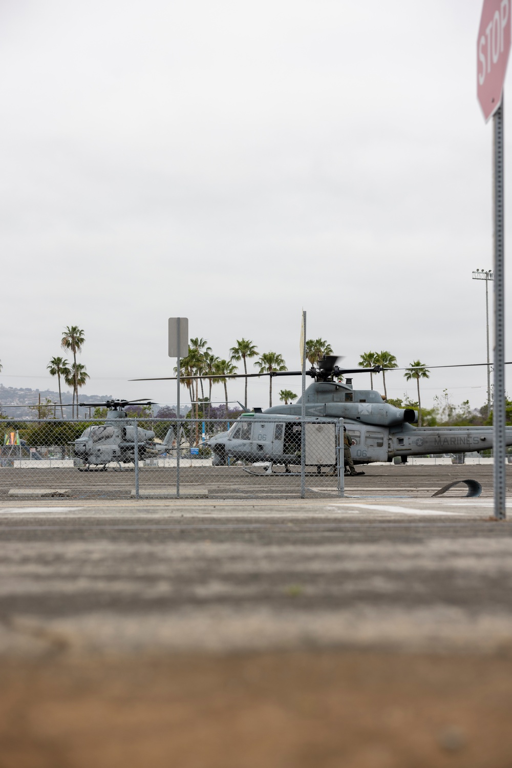 DVIDS Images LA Fleet Week 2024 HMLA169 lands in Los Angeles