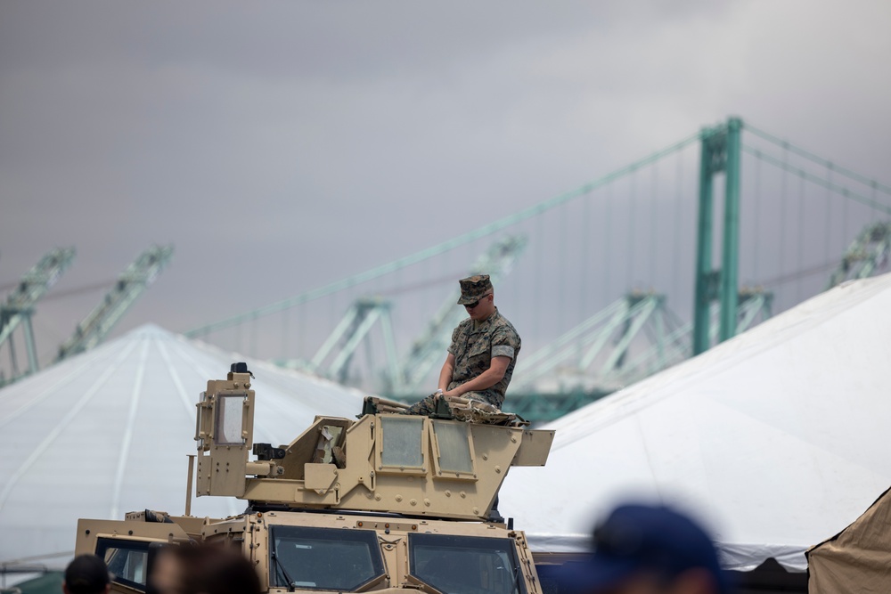 LA Fleet Week 2024: U.S. Marines showcase military capabilities during exposition