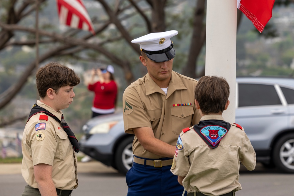 LA Fleet Week 2024: U.S. Marines participate in Green Hills Memorial Day observance