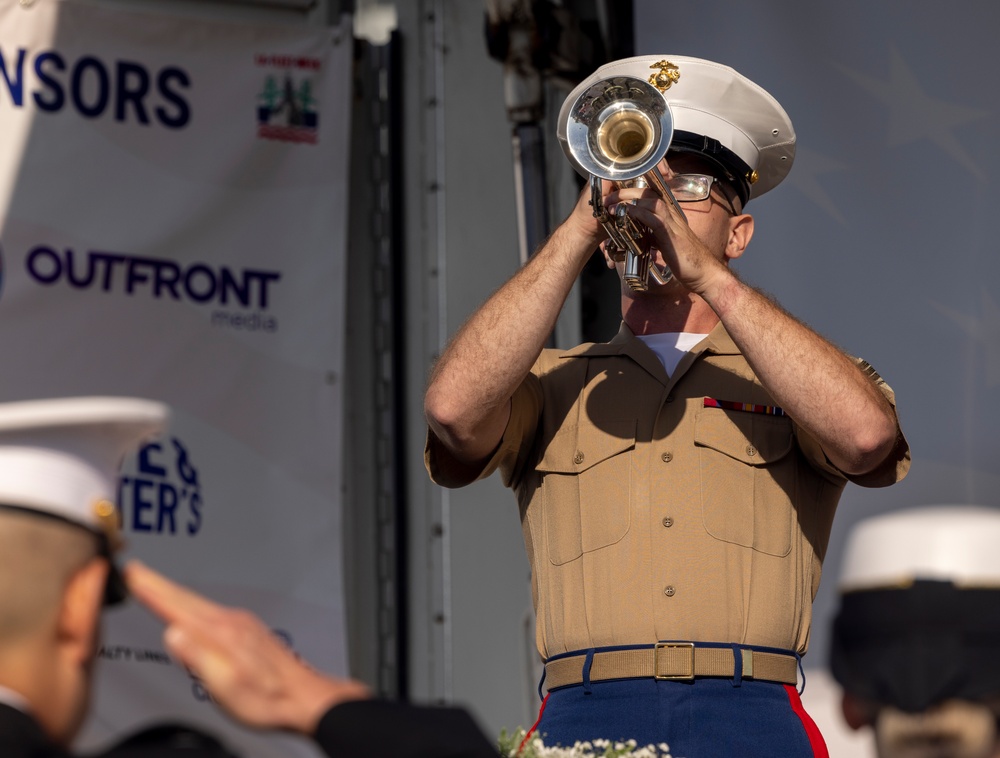 LA Fleet Week 2024: U.S. Marines observe Memorial Day during LA Fleet Week