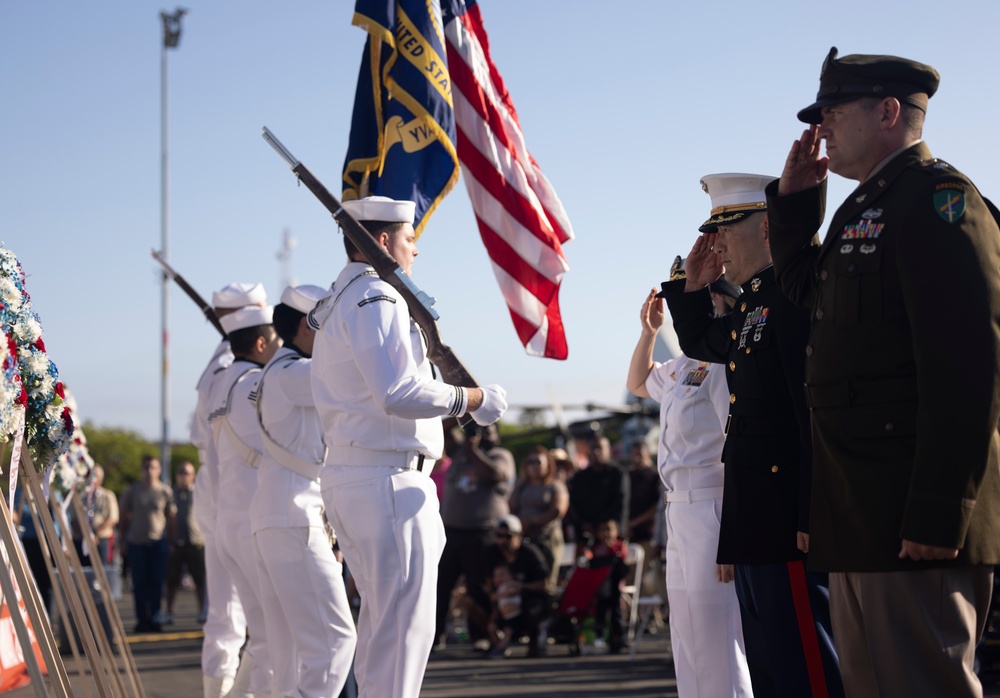 LA Fleet Week 2024: U.S. Marines observe Memorial Day during LA Fleet Week