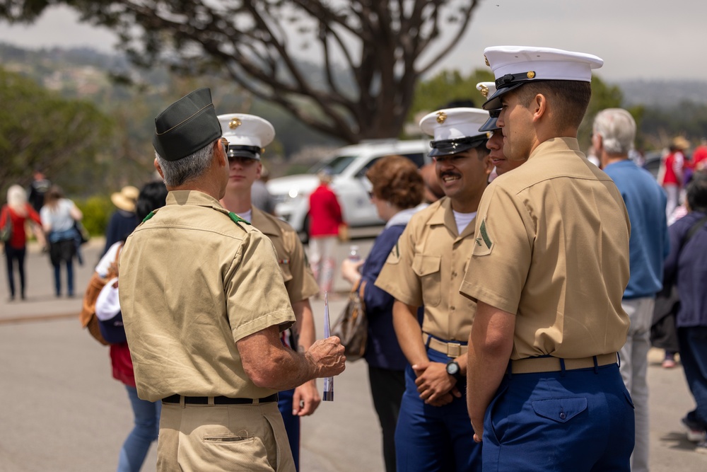 LA Fleet Week 2024: U.S. Marines participate in Green Hills Memorial Day observance