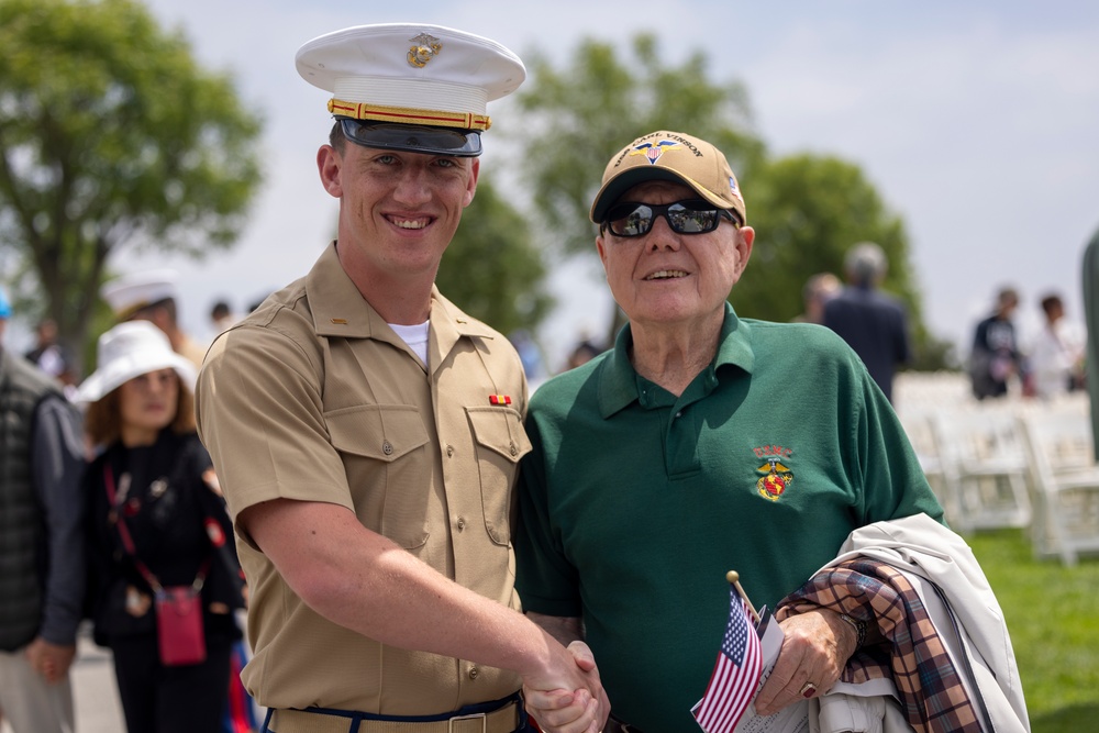 LA Fleet Week 2024: U.S. Marines participate in Green Hills Memorial Day observance