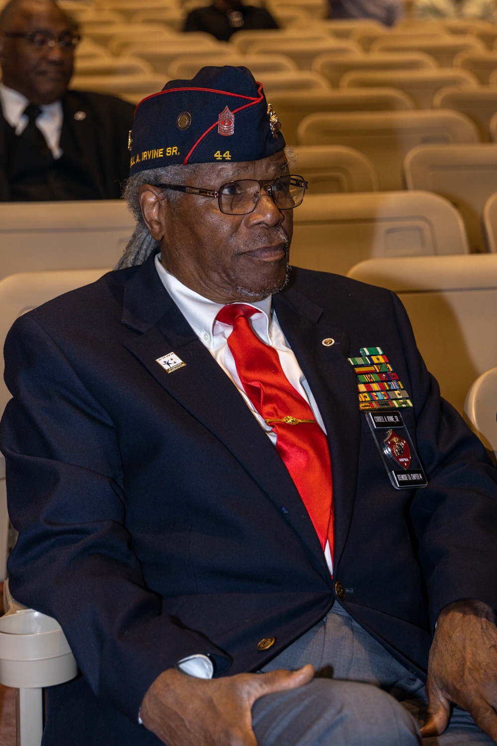 Montford Point Marines host the movie premier of “Triumph over Prejudice; The Montford Point Marines” on Camp Pendleton