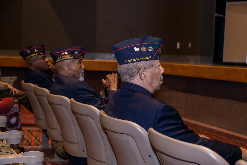 Montford Point Marines host the movie premier of “Triumph over Prejudice; The Montford Point Marines” on Camp Pendleton