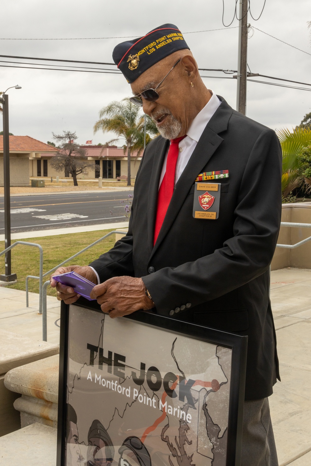 Montford Point Marines host the movie premier of “Triumph over Prejudice; The Montford Point Marines” on Camp Pendleton