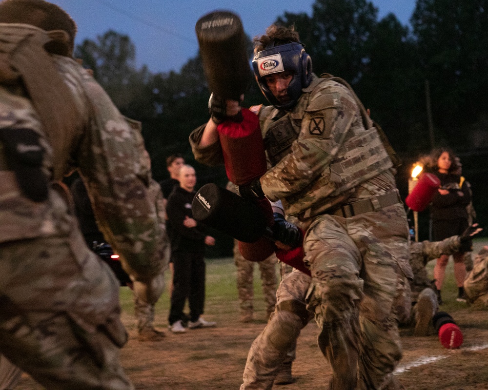 Participants of the 11th Annual Best Combat Camera Competition prepare to compete in an event.