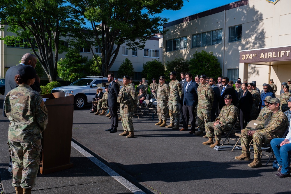 374th SFS honors the fallen in National Police Week 2024