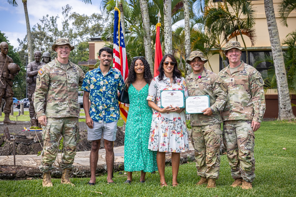 Lightning Tropic Honor Ceremony