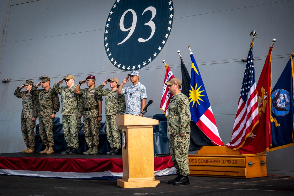 Tiger Strike Malaysia opening ceremony